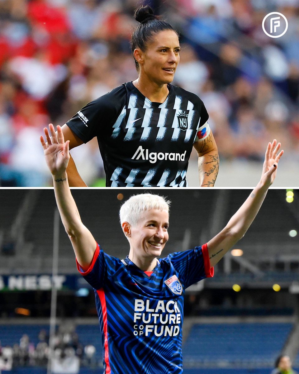 🤷‍♀️ Whatever the result tonight, you’re both leaving the game better than you found it. That’s the W.

Enjoy retirement, <a href="/mPinoe/">Megan Rapinoe</a> and @AliKrieger 🙌

#NWSLChampionship