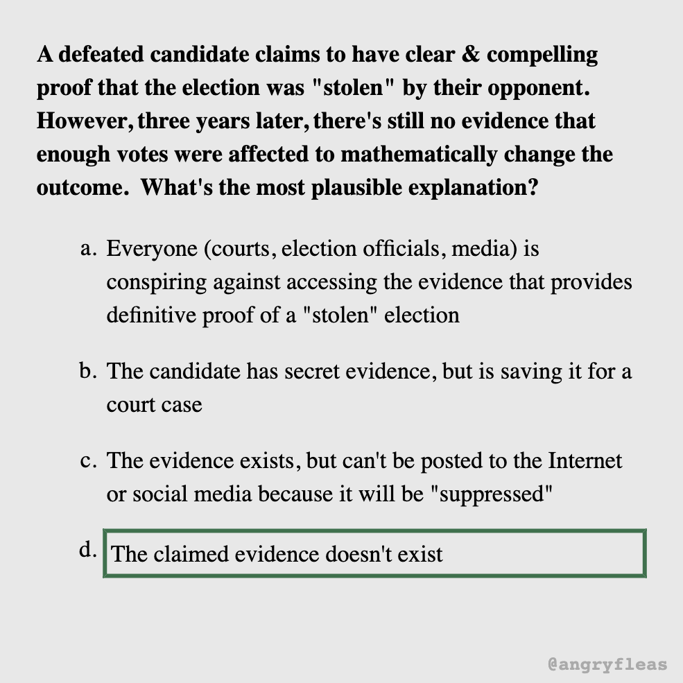 It's a little disconcerting that we need to keep explaining this:

#quiz