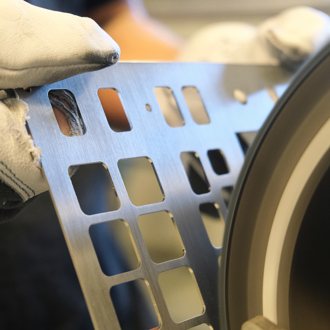 WeAreElektron's tweet photo. All e25 Remix Edition #Digitakt, #Digitone, and #Syntakt machines have been handcrafted in stainless steel here in Sverige. The faceplates have been brushed to give them their own unique finish, with no two units identical in appearance. Find out more: https://t.co/Nn3hTqJM86 https://t.co/d3Jmr67mq4
