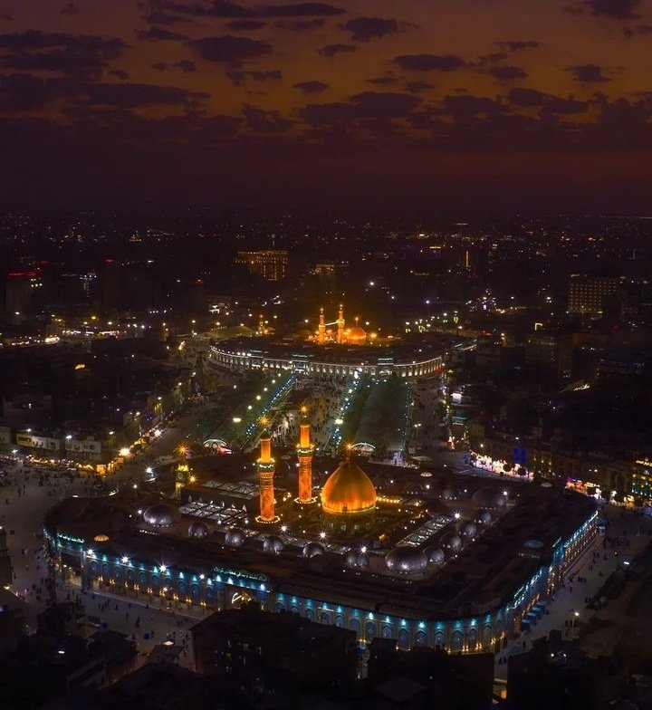 Beautiful land of Imam Hussainع and Mola Abbasع ❤️