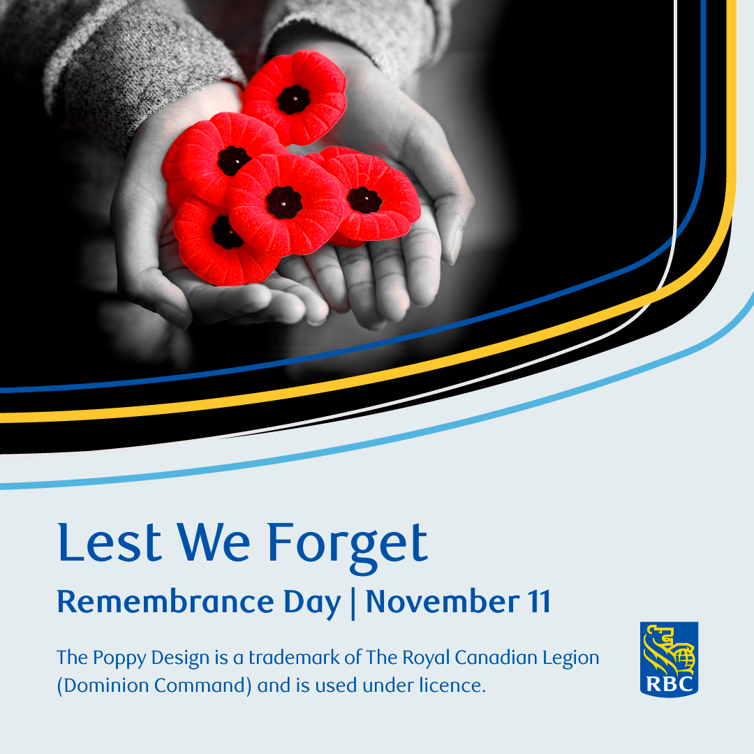RBCOnesta's tweet photo. As we observe Remembrance Day, we reflect and recognize those who have served and continue to serve #LestWeForget https://t.co/RXmcxM6fQT
