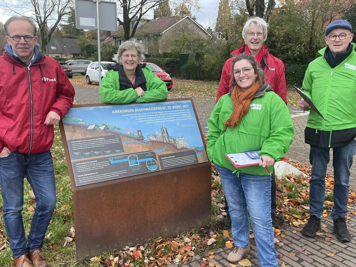 CFesten's tweet photo. Vanmiddag langs de deuren in Amerongen. Het is duidelijk dat veel mensen wonen, klimaat, zorg en armoede belangrijke problemen vinden waar de samenleving mee kampt. De politiek heeft ook een taak om die problemen aan te pakken! GroenLinks/PvdA wil hiermee aan de slag! https://t.co/CVB7wPViFS