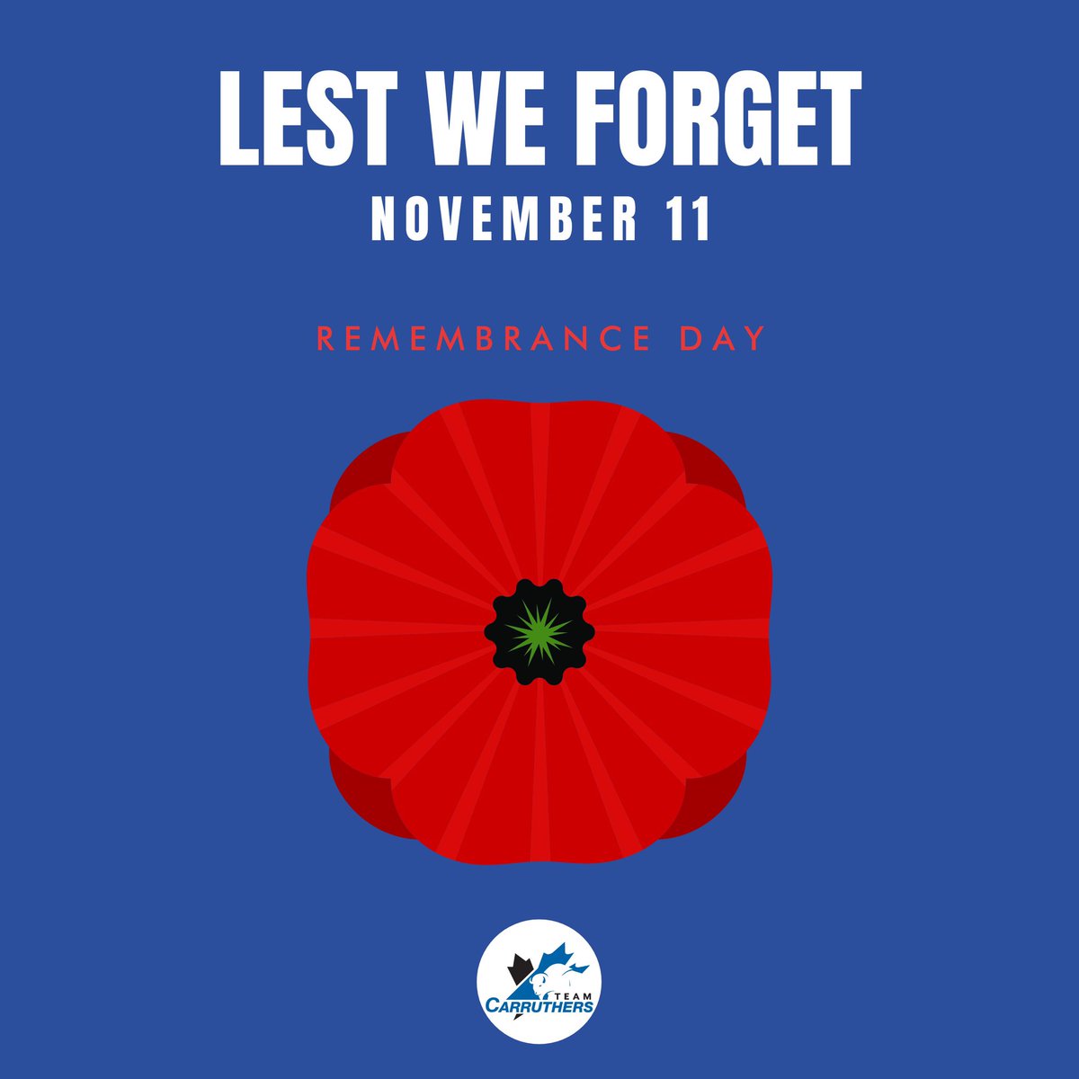 Today we take the time to remember those who have served and those who continue to serve. #RemembranceDay #LestWeForget 🌺