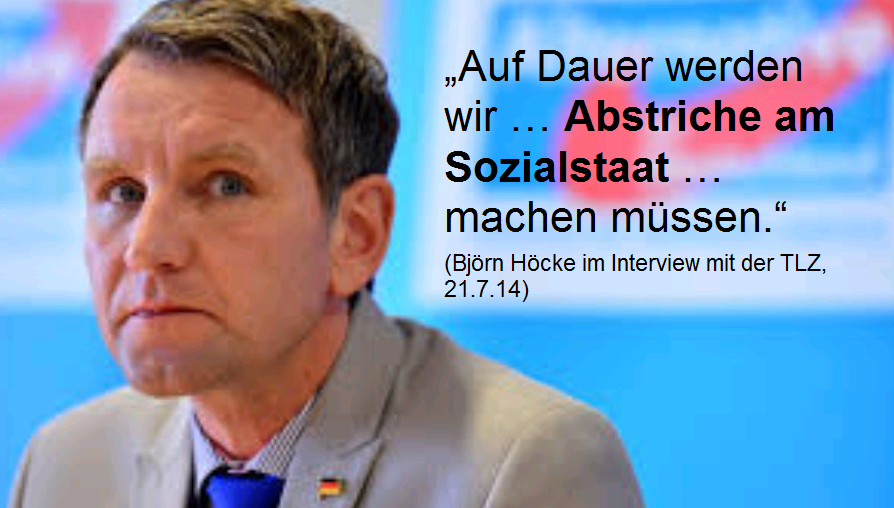 KreuzAcht's tweet photo. Weil die Faschisten sich immer so herrlich aufregen, wenn sie lesen, dass ihr Führer den Sozialstaat schleifen will...

#AfD #Höcke https://t.co/4Qfavcctts