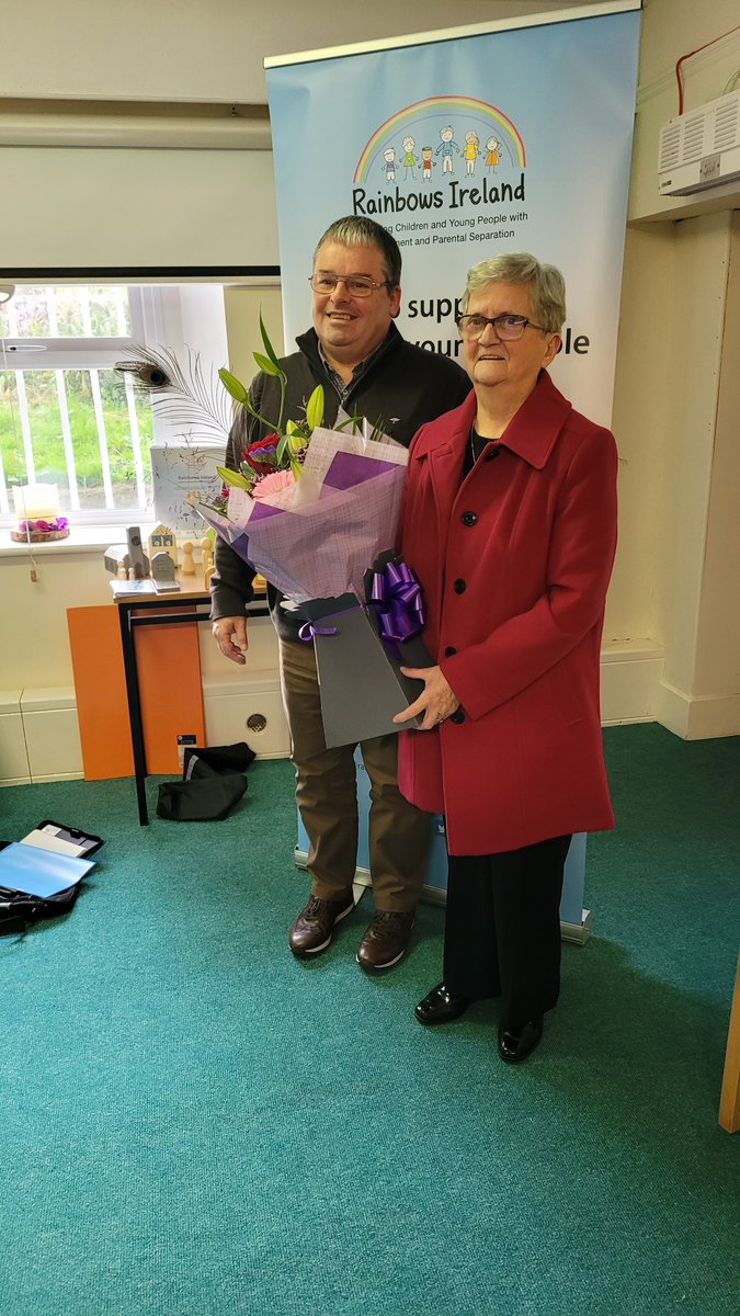 RainbowsIreland's tweet image. Delighted to have the founder of Raibows Ireland  at our AGM today. Sr Cecilia Molloy ...Honourary President ....
#specialmemories
#madeadifference
