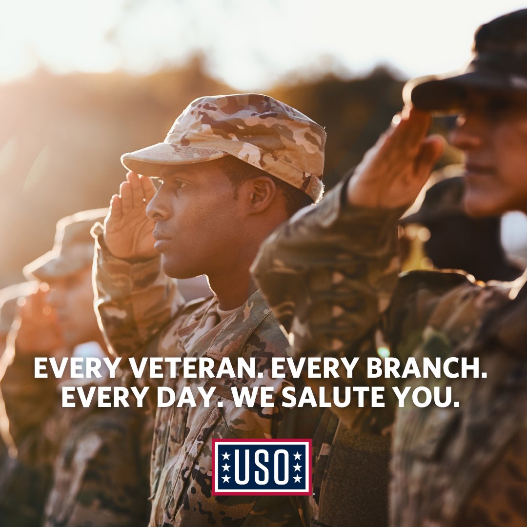 To every veteran in every branch, for every sacrifice— we salute you. #VeteransDay