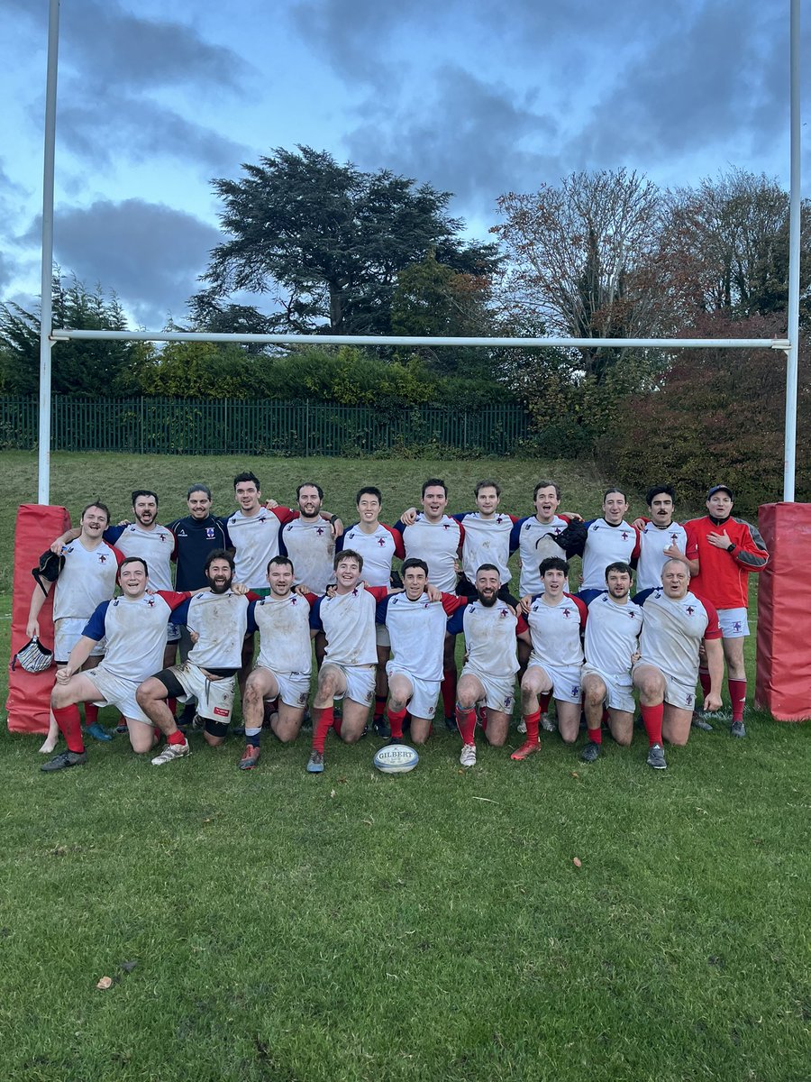 34-5 to Les Lads. Great game in good spirit against <a href="/OldSuttsRugby/">Old Sutts RFC</a> #allezlefrench #philippemunchsbarmyarmy