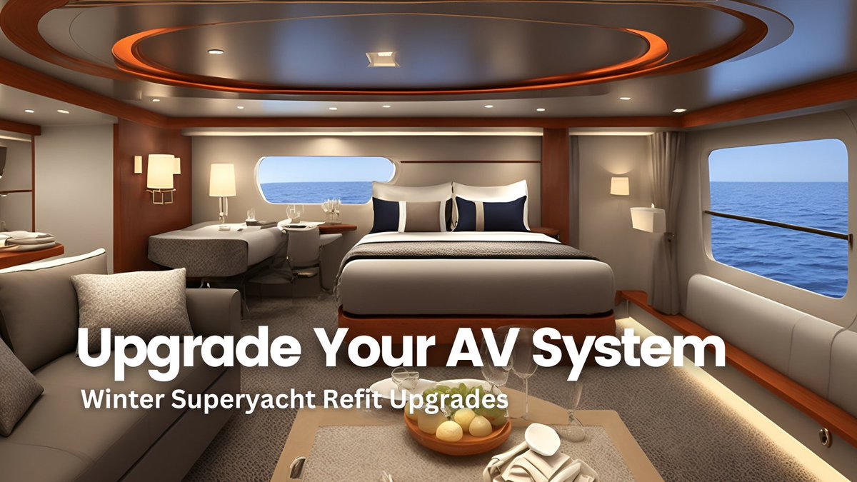 OceanWebLtd's tweet image. Winter #refitseason 2023: Time to update your AV system. When it comes to #AVsystem design, we’re proud to be a provider of choice. #superyachts #yachting
 
oceanweb.com/av-systems/