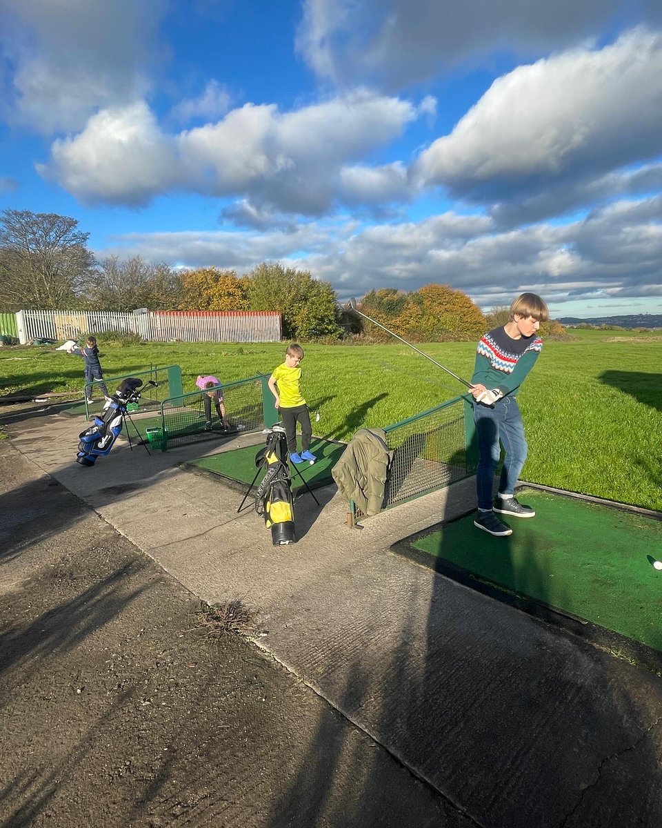 Back to coaching today, was nice to get back out <a href="/CalverleyGolf/">Calverley Golf Club</a> #juniorgolf #golfcoach