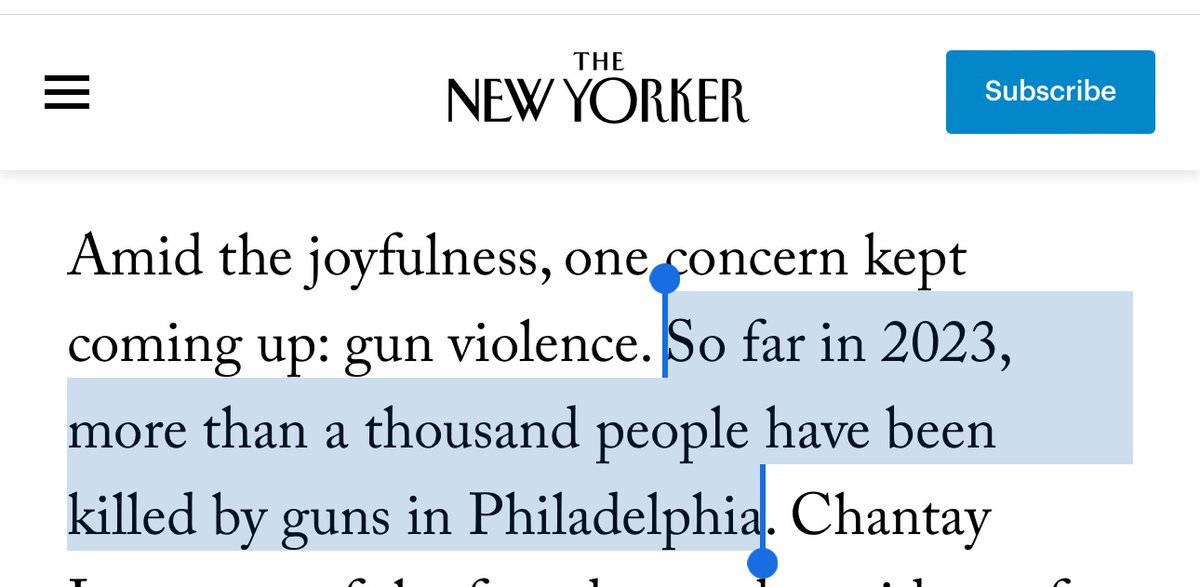 The New Yorker sent a reporter to Philadelphia and it went how these things usually go: Fine story, good details, and a bunch of mistakes. This one is wild. newyorker.com/news/the-polit…