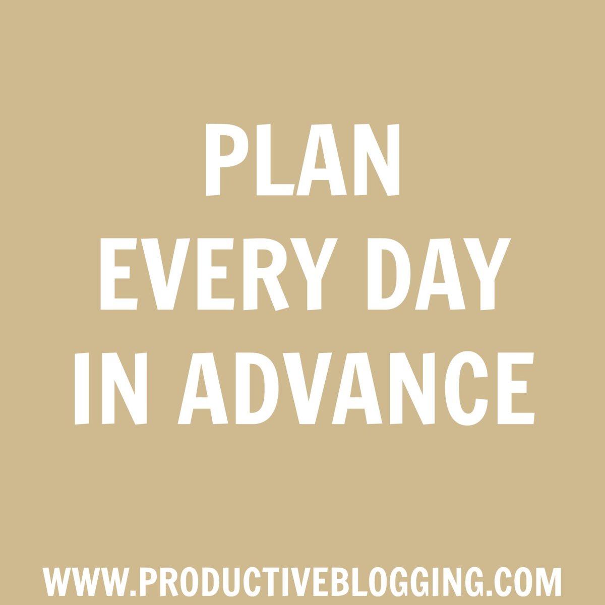 Want to know one of my biggest #productivitytips? . I write my #dailytodolist THE NIGHT BEFORE - this has THREE huge benefits: I stop work earlier, I sleep better, I hit the ground running the next morning. . How about you? Do you write a daily #todolist? . #productiveblogging