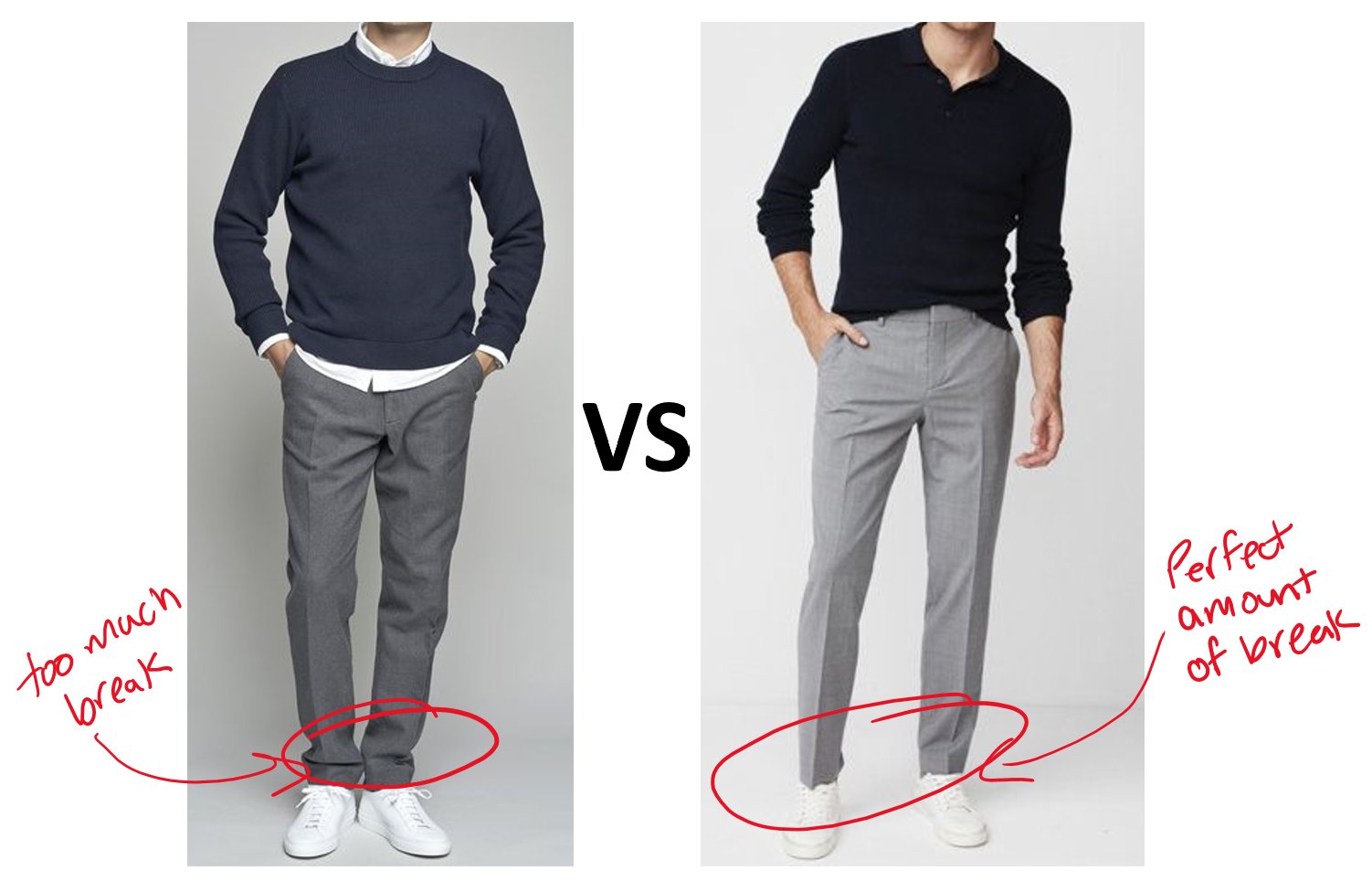 How Pants Should Fit: Dress Pants, Khakis, Jeans, and Shorts Examples