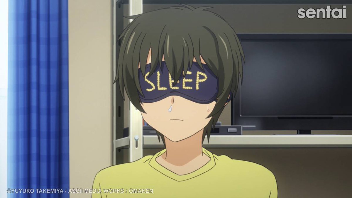 My plans for the weekend 💤 Anime: Golden Time Own it today: bit.ly/3FSUcma