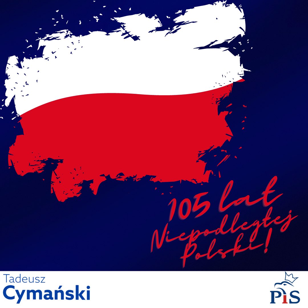 105 lat niepodległej Polski!