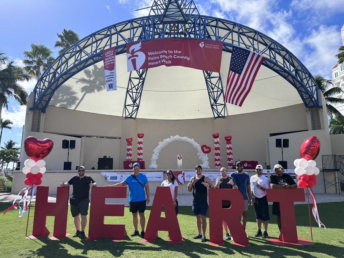 Pedro Navarro (@pedro__nav) on Twitter photo Great early morning walk for the AHAWalk!! With an awesome team!! <a href="/Hdncorp/">Henry Nguyen</a> <a href="/Brian_Rodriguz_/">Brian Rodriguez</a> @Dillyadams <a href="/AdamsWithAnAre/">Radams Kennedy</a> @NicholasZehme <a href="/One_FLA/">OneFLA</a> <a href="/Stand_OneFLA/">OneFLA Diversity Council</a> <a href="/AmericanHeartFL/">American Heart Association - Florida</a> Great early morning walk for the AHAWalk!! With an awesome team!! <a href="/Hdncorp/">Henry Nguyen</a> <a href="/Brian_Rodriguz_/">Brian Rodriguez</a> @Dillyadams <a href="/AdamsWithAnAre/">Radams Kennedy</a> @NicholasZehme <a href="/One_FLA/">OneFLA</a> <a href="/Stand_OneFLA/">OneFLA Diversity Council</a> <a href="/AmericanHeartFL/">American Heart Association - Florida</a>