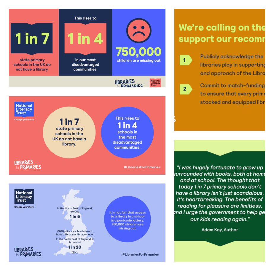 jasinbath's tweet image. A postcode lottery means that over 750,000 UK children do not have a library at their primary school. That’s why I am supporting the #LibrariesForPrimaries campaign to get a library into every primary school. Find out more at librariesforprimaries.org.uk