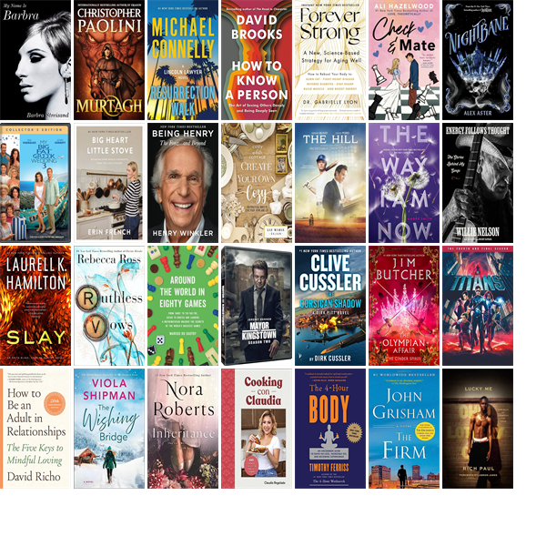 MesaLibrary's tweet photo. This week the Mesa Public Library has 184 new books and ten new movies.  New items include My Name Is Barbra. https://t.co/mefafx51y1 https://t.co/vE2mHZlzD3