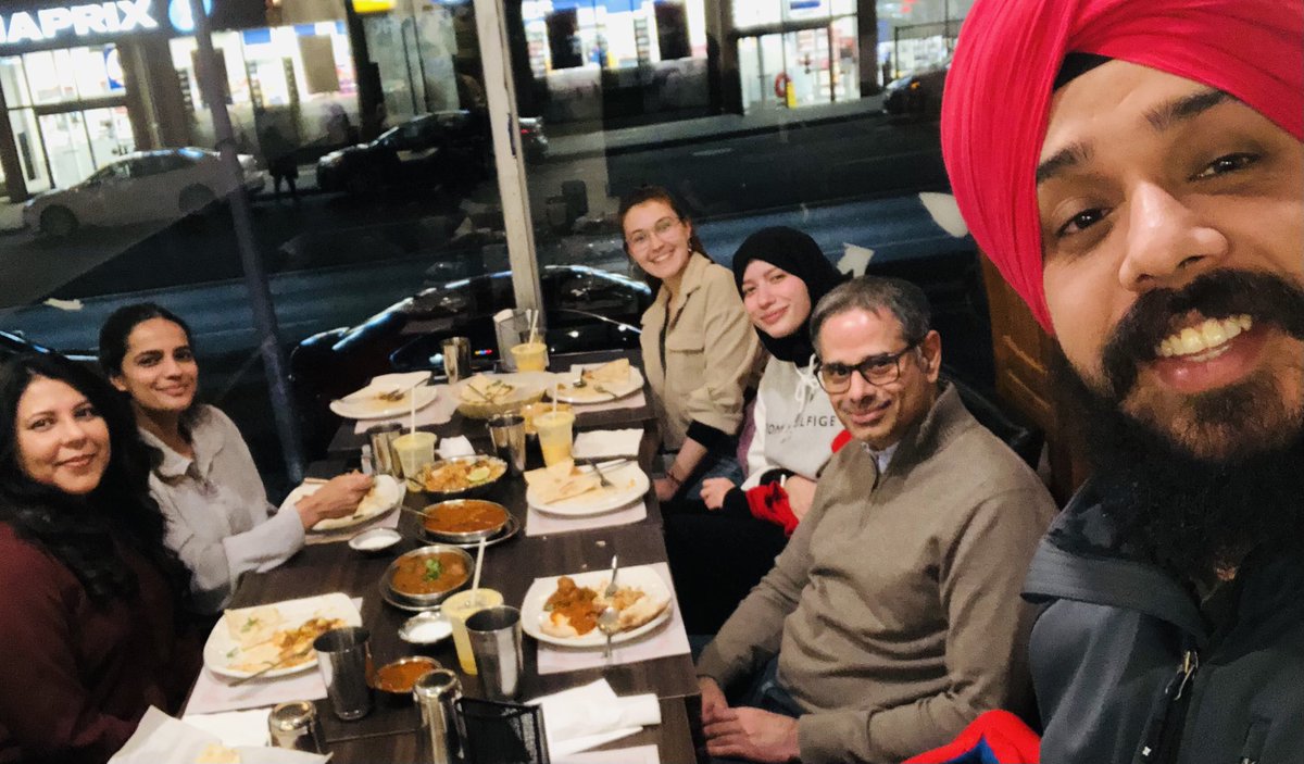 Aman_Badhwar's tweet photo. Friday with the lab and some yummy Indian food. We never lack reasons to celebrate, but this fine month of November we have three lab birthdays, and festivals to enjoy! ⁦@Badhwar_MindLab⁩ ⁦@Flaviedtch⁩ ⁦@singhmggn⁩ ⁦@IkrameHousni⁩ ⁦@mianoor_za94356⁩ https://t.co/hbiV4K1rnF