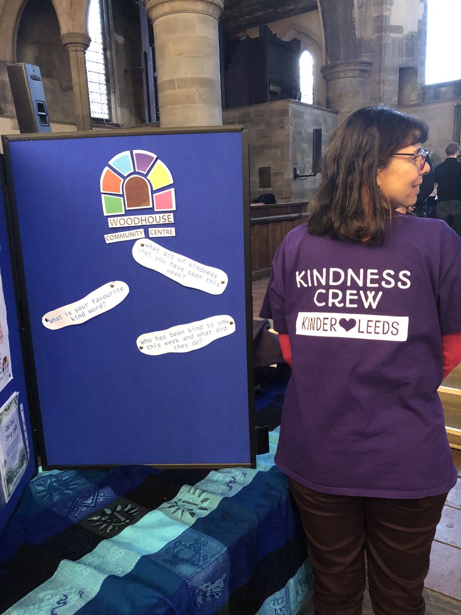 Fabulous to visit @kinderleeds Festival today @LeftBankLeeds 😊 Wonderful to see, feel and reconnect to the essence of this amazing project 😍 Well done to all involved 👏👏👏 #KinderLeeds #Community #Connection