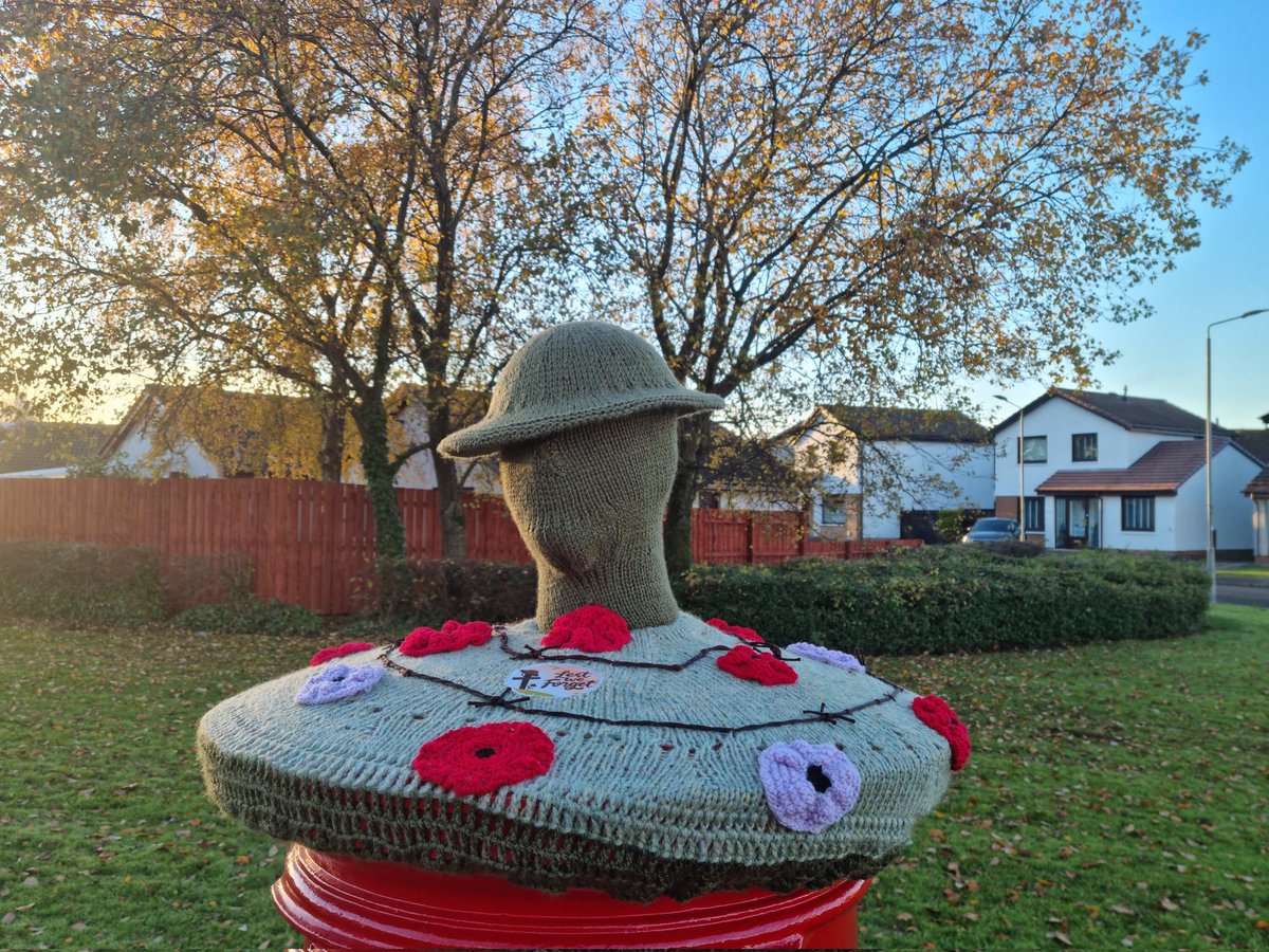 Local Post Box, Erskine #ArmisticeDay