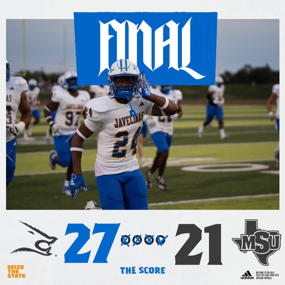 A Javelina W from Wichita Falls!!

#LosHogs 🐗 x #SeizeTheState ⛓️