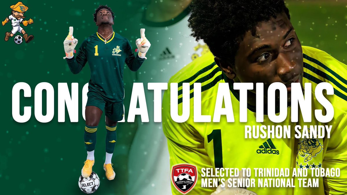 Yavapai College Men's Soccer (@yavapai_msoc) on Twitter photo Big congratulations goes to <a href="/RushonSandy/">rushonsandy</a> on being selected to the Trinidad and Tobago Men's Senior National Team πͺπ
Full release β‘οΈ bit.ly/3SGhW4H
#GoRiders Big congratulations goes to <a href="/RushonSandy/">rushonsandy</a> on being selected to the Trinidad and Tobago Men's Senior National Team πͺπ
Full release β‘οΈ bit.ly/3SGhW4H
#GoRiders