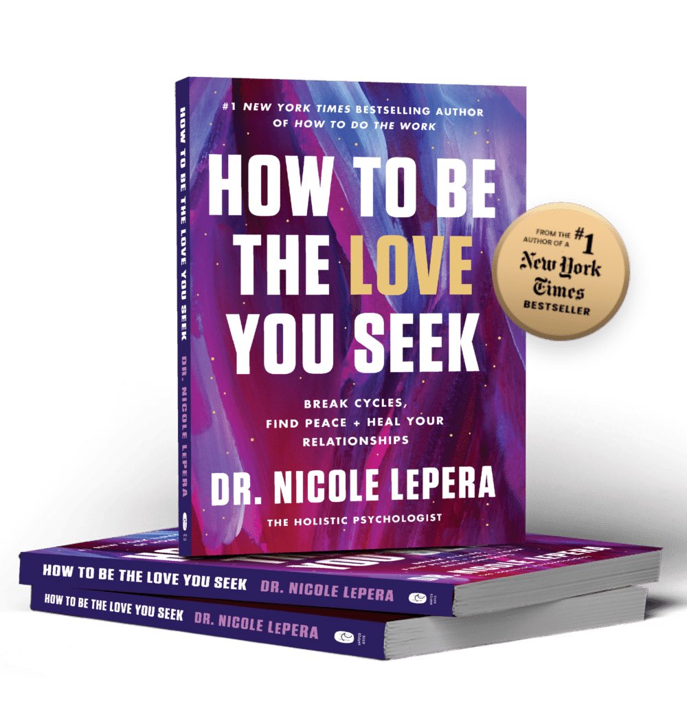 GIVEAWAY: I’m giving away a signed copy of my upcoming book. TO ENTER: 1. Retweet this 2. Comment where you’re from Good luck! Preorder here: howtobetheloveyouseek.com