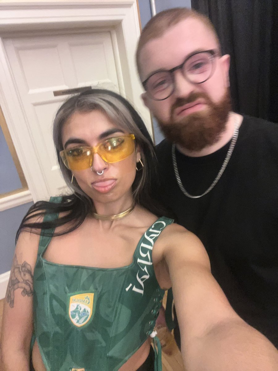 Feeling extremely grateful having the best team in my corner always. 
Would be lost without them💚
Here’s to the future 🐎🌎
<a href="/Sam_Greenwood_/">Sam Greenwood</a> <a href="/RyanRoe_/">Ryan</a> <a href="/District8Dublin/">District8 Dublin</a> <a href="/Chuckythered/">Chucky</a>