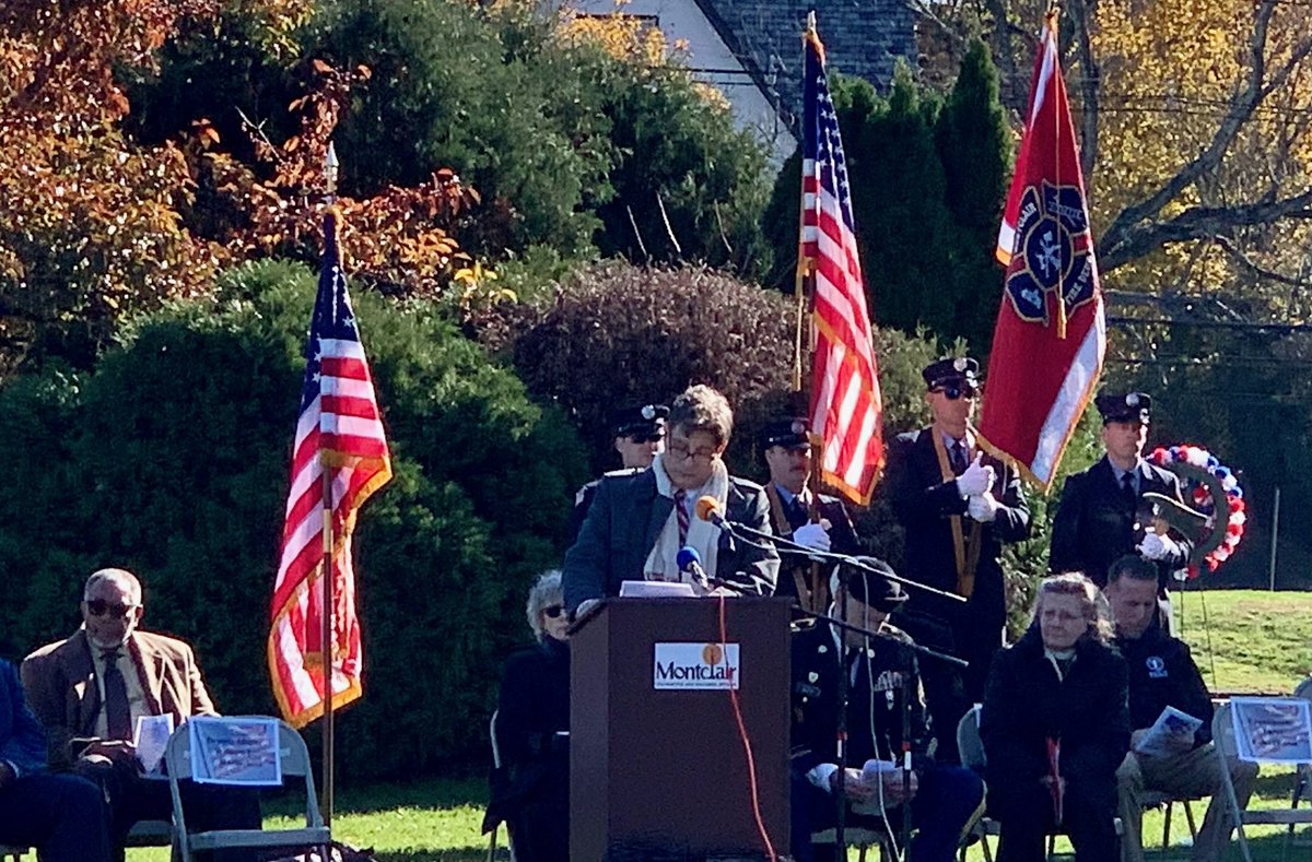 WilliamLHurlock's tweet photo. It was an honor to preside over Montclair’s 2023 Veteran’s Day Ceremony today. https://t.co/PaaN1NZa21