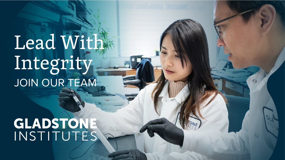 Gladstone is #hiring a Grants and Contracts Administrator!

Learn more about the role and why you should join the team 👉 bit.ly/3Snj8d1

#Jobs #Careers #scienceJobs