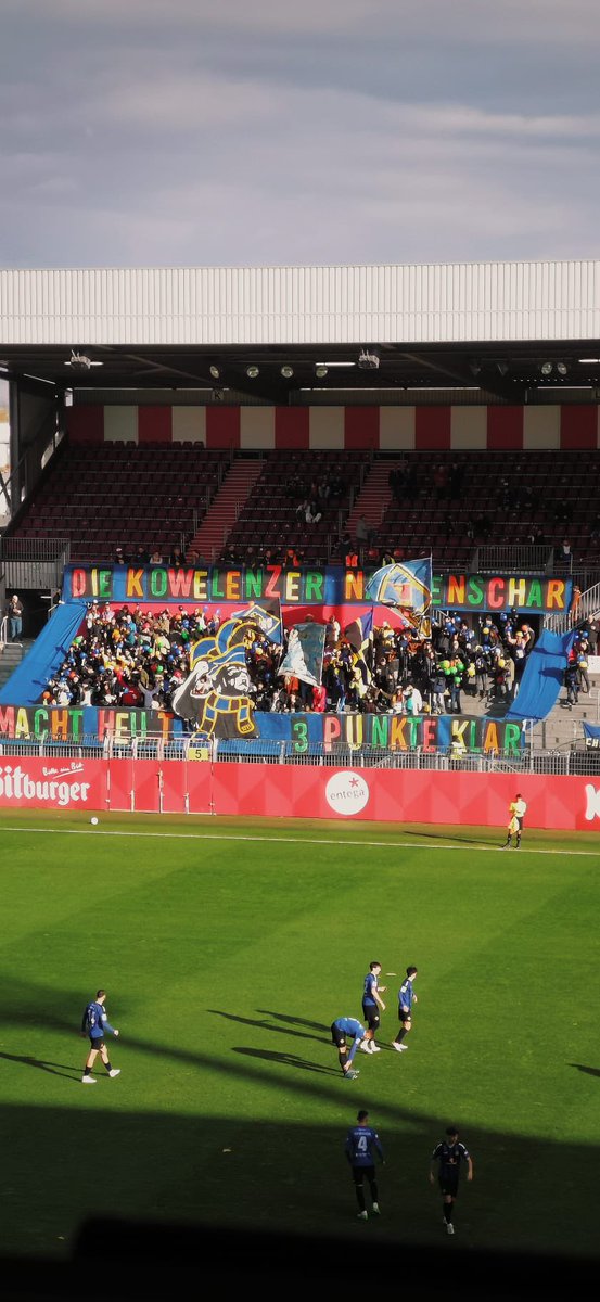 cht_94's tweet photo. Auch wenn es heute nicht sollen sein, muss man einfach DANKE an die aktive Fanszene sagen, einfach geil was ihr jede Woche ableistet #tuskoblenz @1FSVMainz05 https://t.co/Jv0uVvKv6x