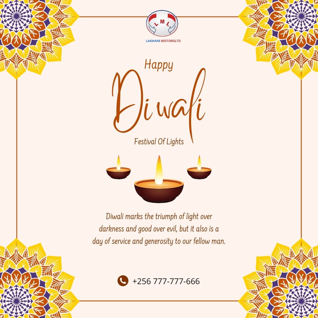 HAPPY DIWALI

Wishing you serenity in your life with the Diwali divine light. Good health, wealth, and happiness.

contact us at +256 777-777-666

#lakhanimotors #carforsale #carsdaily #carstagram #carlifestyle #carlovers #mercedes #mycar #newcar #buycar #salecar #toyotalife