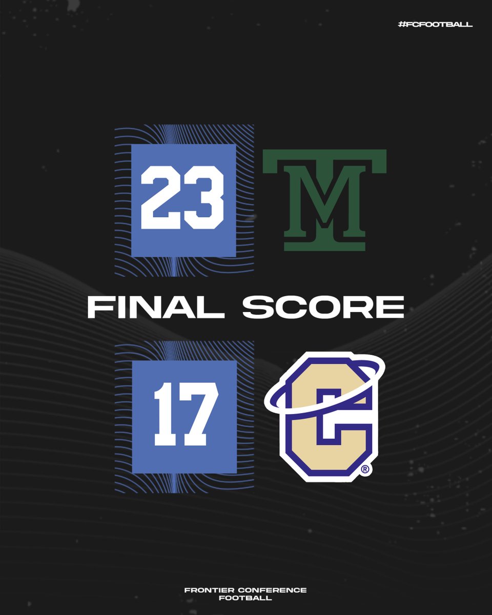 🏈 WEEK 12 SCOREBOARD THREAD

#22 @MTechDiggers - 23
#16 <a href="/CCSaints/">Carroll Athletics</a> - 17

Landers Smith with 139 rushing yards and 2 TDs as the Orediggers win in Helena

#FCscores #FCfootball #FCsports