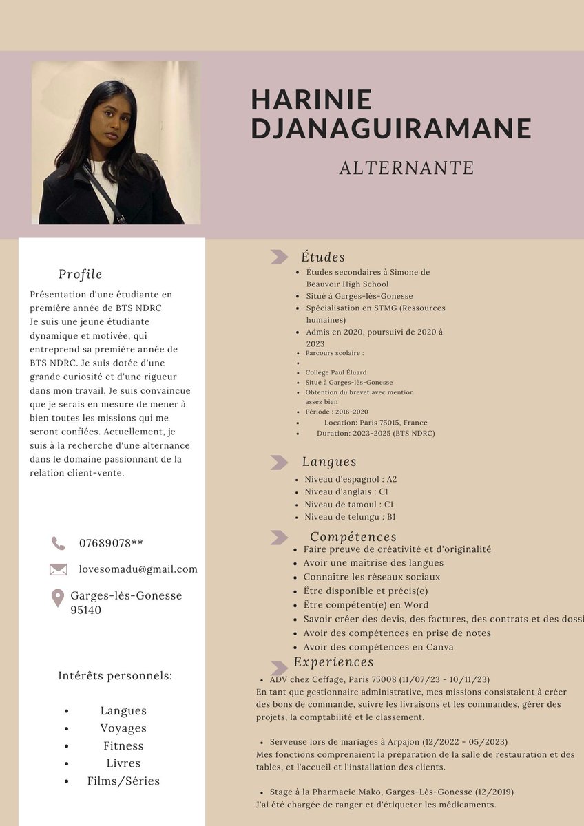 DjnMadu's tweet photo. Cher réseau,

Je suis à la recherche d'une alternance à partir de novembre 2023 dans le cadre de ma première année de BTS NRDC
Ma recherche est:
🎓 un contrat de 12 ou 24 mois
🗓️ 3 Semaine en entreprise et 1 Semaine a l'école
📍Où ? Ile de France 
 n'hésitez pas à le partager ! https://t.co/EnI44Nsr2e