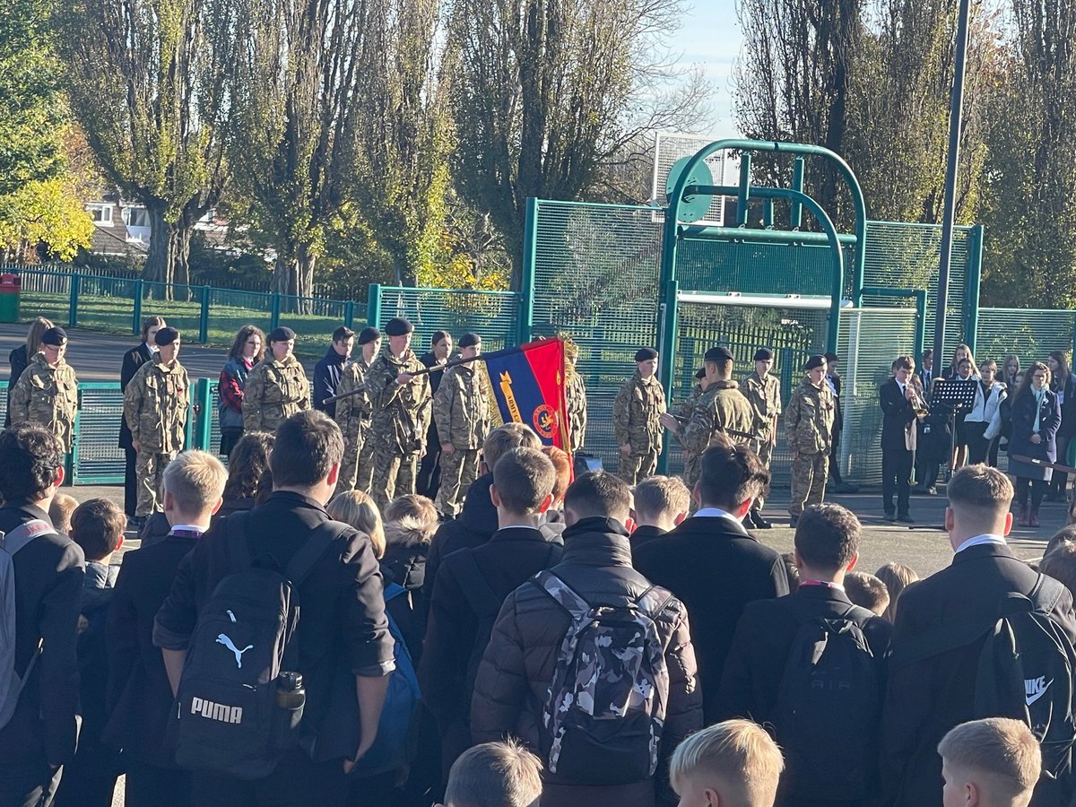 RPOC C-EM RSMI (@hqc_e_rsmi) on Twitter photo An absolute privilege to lead our school remembrance service <a href="/HumphreyPerkins/">Humphrey Perkins</a>
Our students, cadets and staff stood together in silence with integrity and total respect for the fallen and our armed forces #LestWeForget An absolute privilege to lead our school remembrance service <a href="/HumphreyPerkins/">Humphrey Perkins</a>
Our students, cadets and staff stood together in silence with integrity and total respect for the fallen and our armed forces #LestWeForget