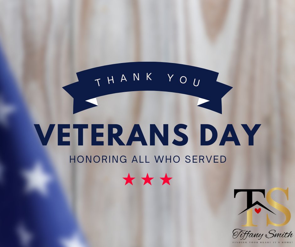 closingwithtiff's tweet photo. On this Veterans Day, we honor and express our heartfelt gratitude to all the brave men and women who have served and sacrificed for our country. Your courage and dedication are truly appreciated. Thank you for your service!  #VeteransDay #ThankYouVeterans" https://t.co/ck92ecnqbA