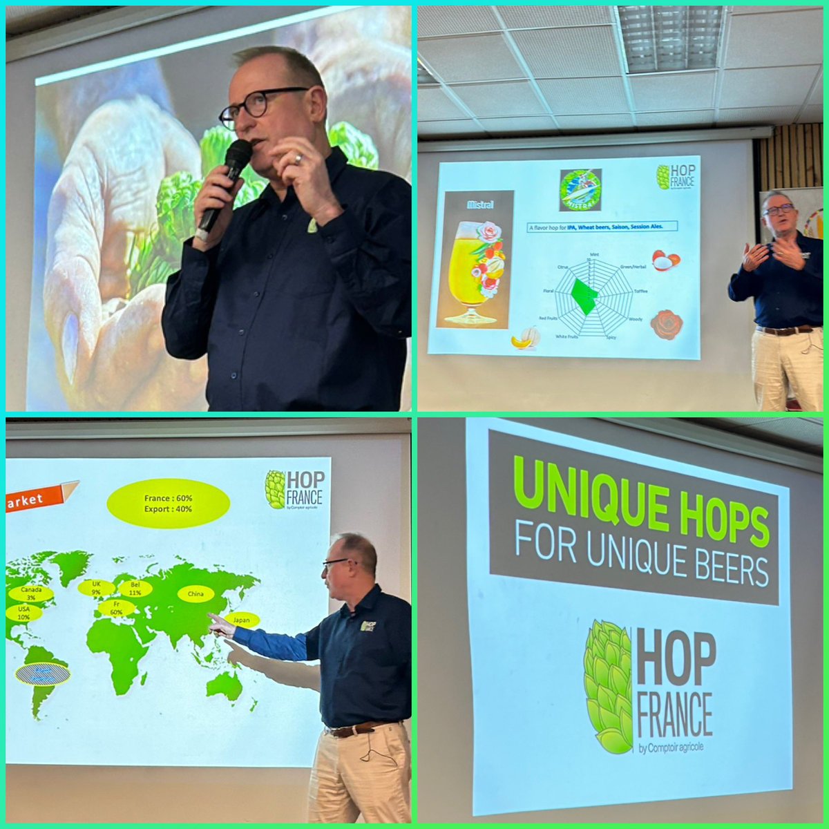 [#EVENEMENT] let’s discover the French 🇫🇷 #hops during the Copa Cerveza valdivia 🇨🇱 <a href="/CopaCervezaMx/">Copa Cerveza Mx</a> <a href="/CopaCervezasAmr/">Cervezas de América</a> 🍺 🍺 Who will be the 🥇 of the French IPL (hoppy lager) NEW category ? <a href="/BrasseursFrance/">Brasseurs de France</a> <a href="/snbi/">たまにポエムを綴る更年期おじさん</a>