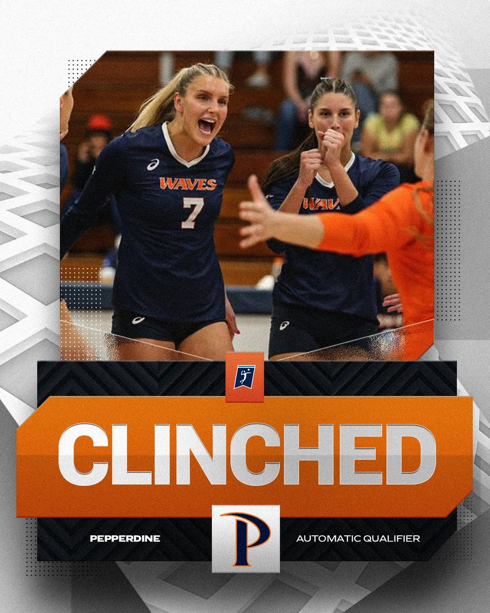 FIRST AUTOMATIC QUALIFIER CLINCHED 🏐

After winning the West Coast Conference, @WavesVolleyball are going dancing 💃

#NCAAWVB