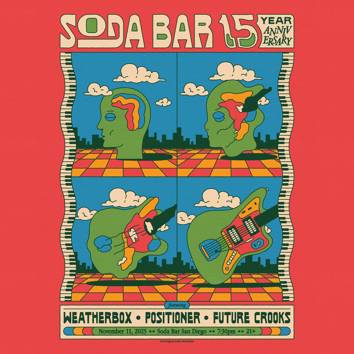 SODA BAR (@sodabarsd) on Twitter photo TONIGHT @ Soda Bar ~ we celebrate our 15th Anniversary with good friends <a href="/weatherboxes/">weatherbox</a>, <a href="/positionermusic/">Positioner</a> & <a href="/FutureCrooks/">FutureCrooks</a>. Doors 7:30 $15. link.dice.fm/q0f8d9a65e0b TONIGHT @ Soda Bar ~ we celebrate our 15th Anniversary with good friends <a href="/weatherboxes/">weatherbox</a>, <a href="/positionermusic/">Positioner</a> & <a href="/FutureCrooks/">FutureCrooks</a>. Doors 7:30 $15. link.dice.fm/q0f8d9a65e0b