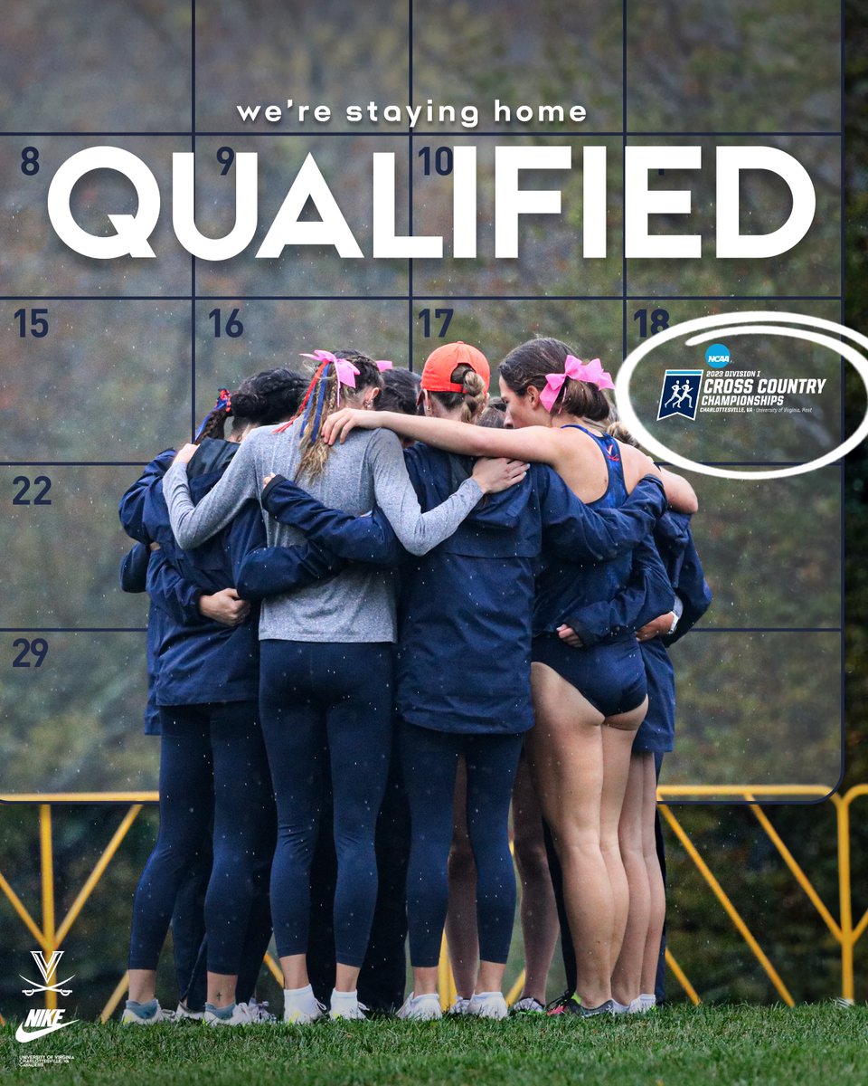 UVATFCC's tweet image. See you at Panorama 😎

Our women have qualified for the NCAA Championships 🔥

#GoHoos⚔️