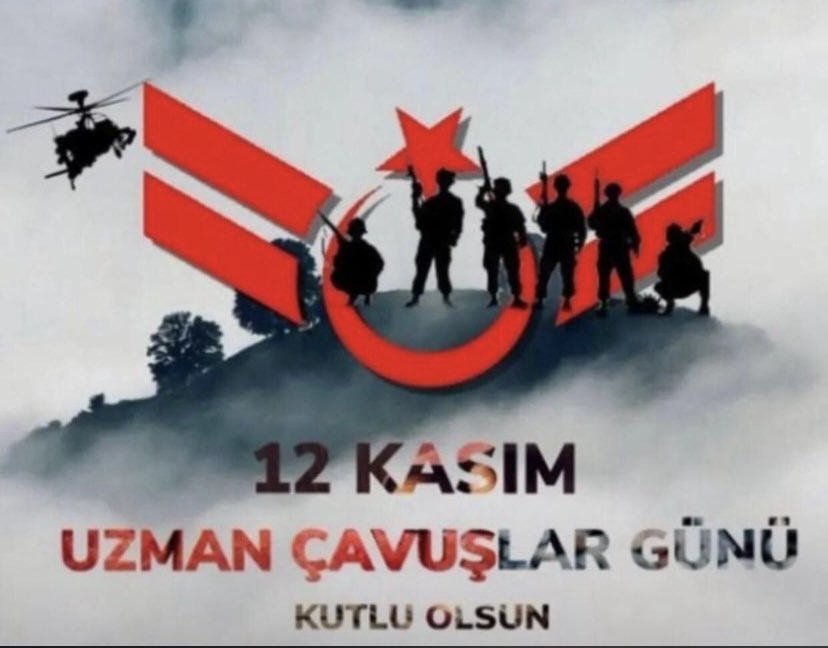 #12KasımUzmanÇavuşlarGünü
Kahramanlargünü