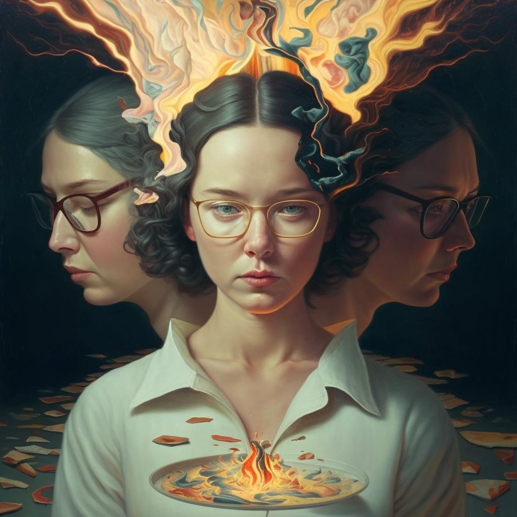 AIXLab1's tweet photo. Embark on a journey within with 'The Freudian Project' #84 🔥🧠 A fusion of fire and thought awaits in this NFT - yours to claim. 🌟 Follow &amp; explore the collection for a chance to resonate with the unconscious. Make your offer on OpenSea.

🤖 https://t.co/F8jbrQjDB2

#NFTs #art https://t.co/VW0NEIsHIo