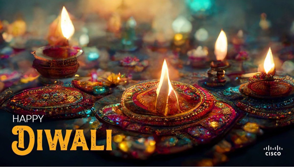 Happy Diwali from all of us <a href="/ciscoapac/">Cisco APAC</a>. May the festival of lights bring you joy, prosperity, and great health throughout the year!