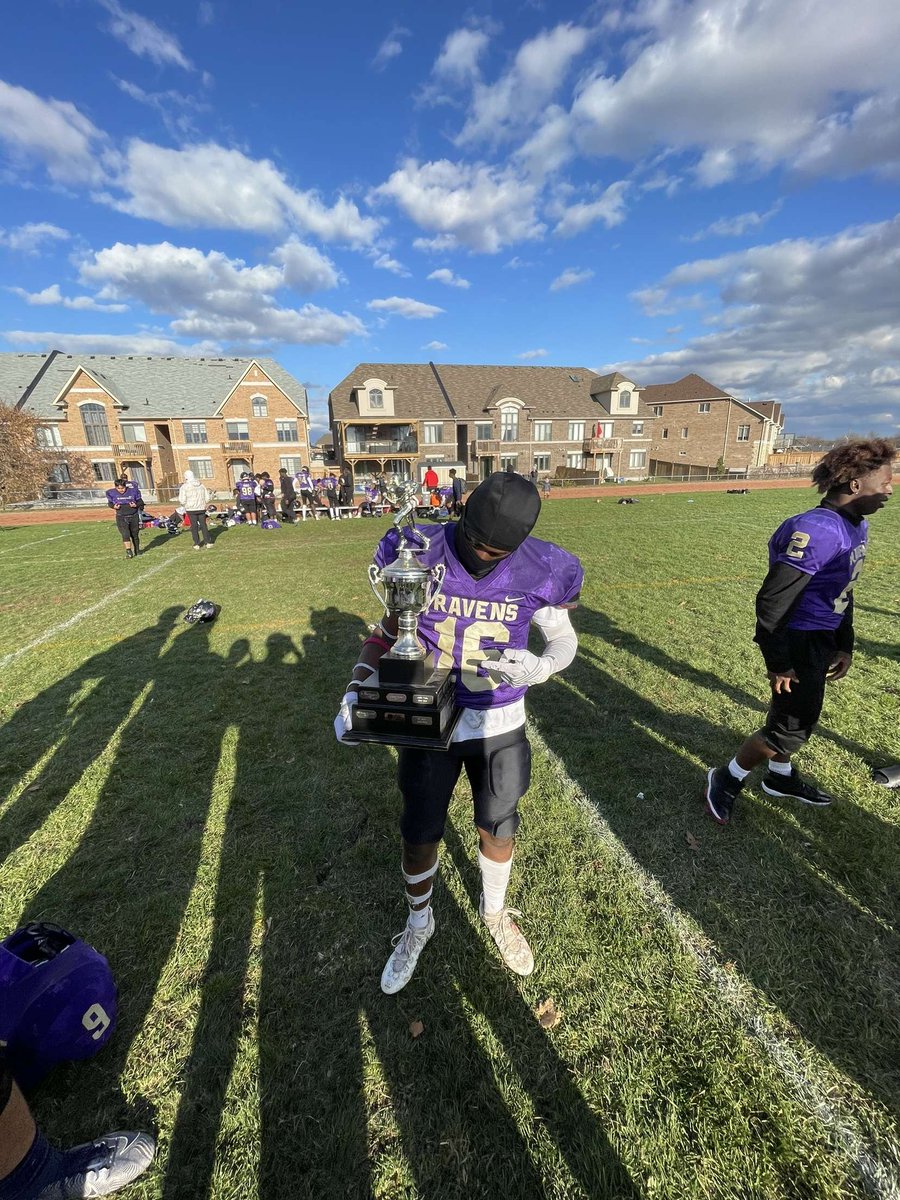 After a very close game yesterday, where both teams played hard, I am proud to say we earned our Ropssaa Championship #LetsGoRavens <a href="/rochfootball/">Roch Football</a>