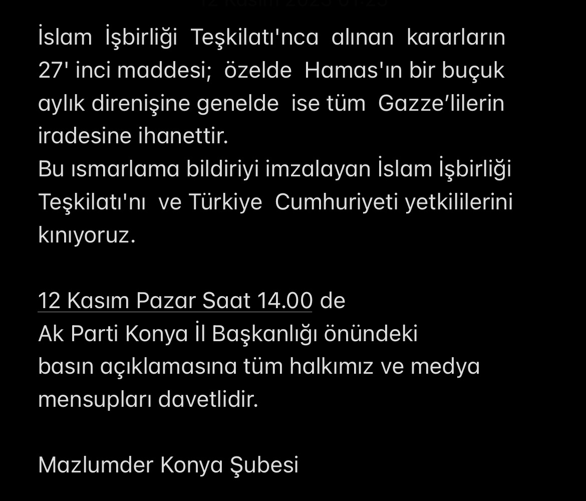 Mazlumder Konya (@mazlumderk) on Twitter photo 