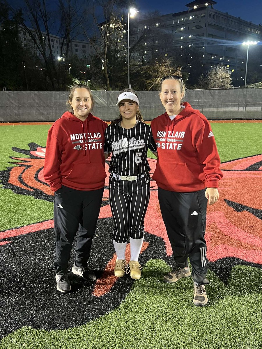 Thank you to Coach Degenhardt and @montclairstatesb for hosting an amazing camp! I loved learning from all the coaches and players in such a welcoming environment! #montclairstate #SoCalMarinakisHan26 #SoCalAthleticsNJ #SoCalAthletics #fastpitchsoftball #fastpitch #softball