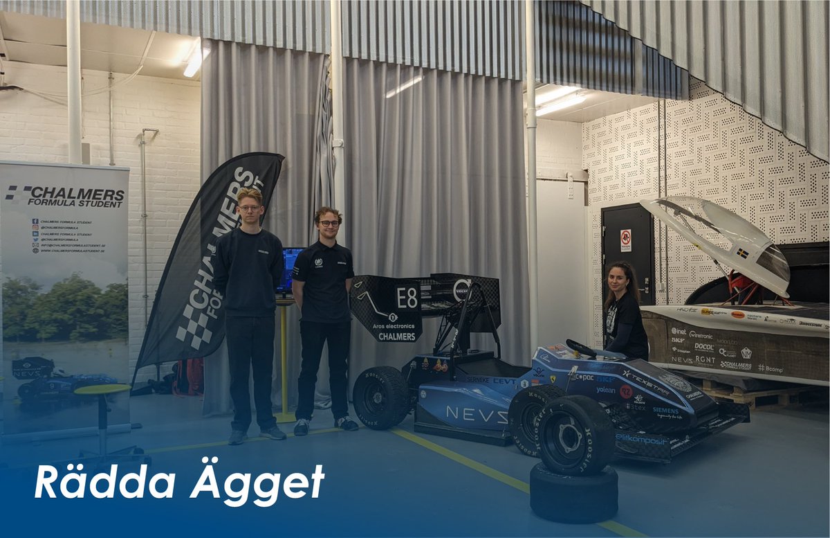 ChalmersFormula's tweet image. Rädda Ägget - where creativity, engineering, and egg-citement collide!  
The Rädda Ägget technology challenge is Chalmers&apos; largest annual technology event and has been arranged every year since 2002. CFS had the opportunity to showcase the possibilities of science and engineering