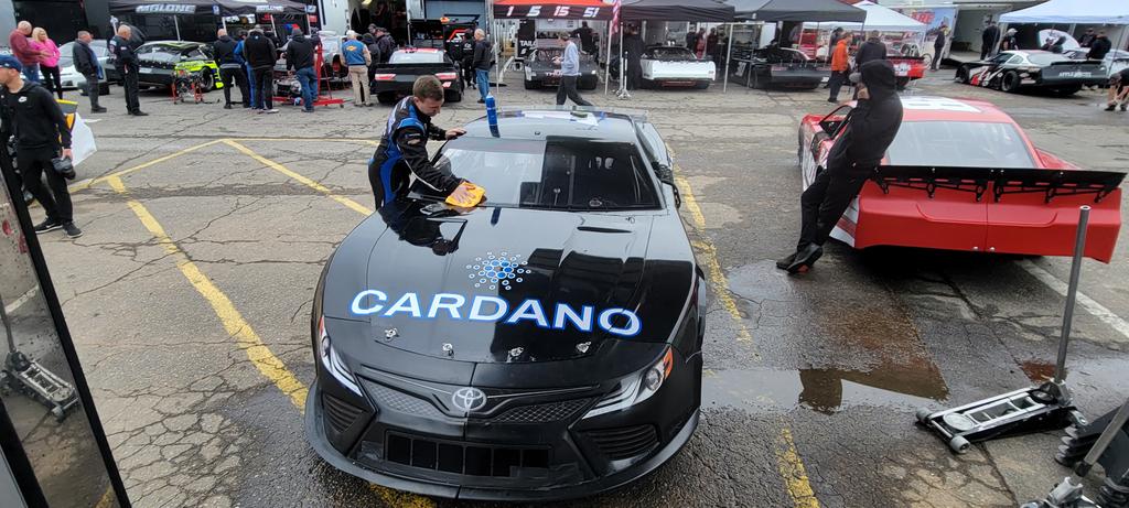 👀 @CardanoRaceTeam 
#nascar meets #Cardano
#Fallbrawl #VeteransDay2023 🏁