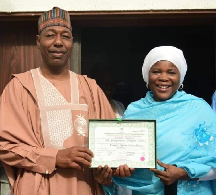 Hon Dr Zainab Gimba tweet media