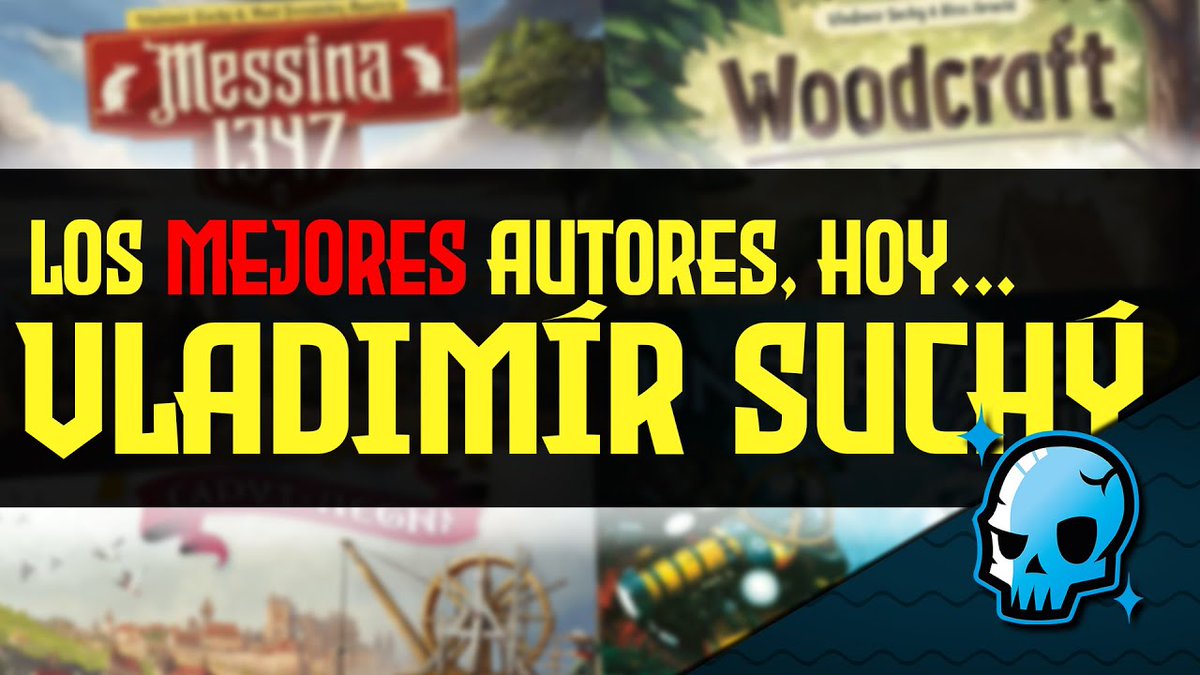 Nuevo video!
Seguimos repasando a nuestros autores de juegos favoritos, hoy toca VLADIMIR SUCHY. Dadle amor!

youtu.be/wwbmwhhcttE

#juegosdemesa